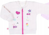 Ewa Klucze: Bluza Summer Time Pods Dziew Beż Baw r. 86