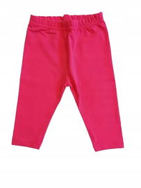 FENIKS: Getry niemowlęce różowe gładkie 104