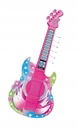 GITARA ELEKTRYCZNA RÓŻOWA NA BATERIE