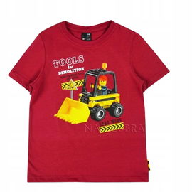 GT: Podkoszulka dla chłopca czerwona r.122