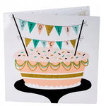 Henry: Karnet UK 7939 - Urodziny. Tort + Koperta