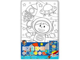 Grafix Malowanie po numerach dla dzieci Kosmonauta