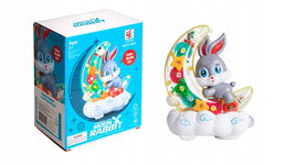 Interaktywny KRÓLIK lampka Nocna 2w1