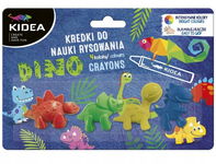 Kidea Kredki Świecowe 4szt