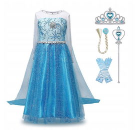 Kostium Elsa + Akcesoria r.110