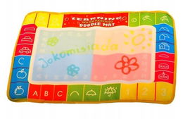 Kolorowa Mata wodna z pisakiem