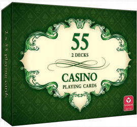 Karty Casino - Karty do Gry 2 Talie