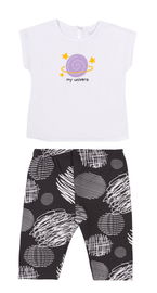 Komplet bawełniany spodenki + koszulka 92