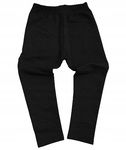 Legginsy dziewczęce Bembi czarne ocieplane 134