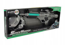 Lean Pistolet Laserowy Zestaw Kosmiczny Space z Maską