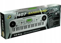 Lean Keyboard MQ5407 Organy 54 Klawisze LCD Ładowarka