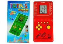 Lean Gra Elektroniczna Tetris - Czerwona