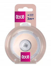 LOVI Smoczek Dynamiczny do Karmienia 3m+ WOLNY