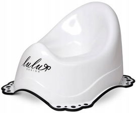 Lulu Nocnik 2k z pozytywką Lulu biało czarny