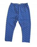 Legginsy dziewczęce Bembi 74 niebieskie w gwiazdki