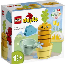 LEGO Duplo Rosnąca marchewka 10981
