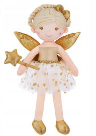 Lalka Szmacianka Wróżka Julka 38 cm z dźwiękiem