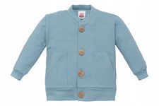 Makoma: Bluza bawełniana chłopięca Sweet Dreams turkusowa r. 86