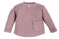 Makoma: Bluza Polo Natural Wffel Pink 68