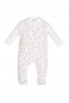Makoma: Komplet bawełniany kaftan + śpioch Milk Girl r. 68