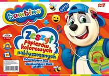 Majewski Zeszyt papierów kolorowych A4 10k Bambino nabłyszczany standard