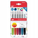 Madrid Papel Marker Pastelowy Suchościeralny 6 szt
