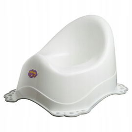 MALTEX Nocnik 2K z pozytywką Classic biały/szary