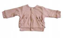 Mamatti Sweterek dziecięcy różowy bawełna 80