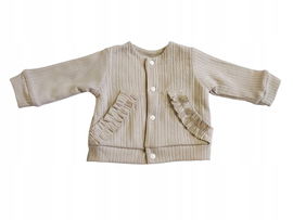 Mamatti Sweterek dziecięcy beżowy bawełna 74