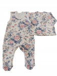 MK: Komplet bawełniany kaftan + śpioch r. 62