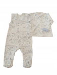 MK: Komplet bawełniany kaftan + śpioch r. 62
