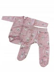 MK: Komplet bawełniany body + półśpioch Hug me r. 68