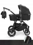 MILUKIDS WOZEK 2W1 TIBI Black ELECTROPOLER