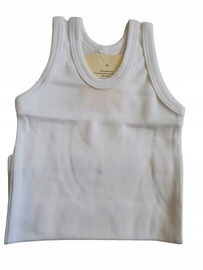 MK: Podkoszulek dziecięcy biały bawełna rozmiar 128