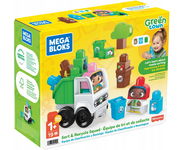Mega Bloks - Ekośmieciarka Zestaw klocków 19 szt