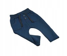 Mrofi: Spodnie Czarek Granatowe 68