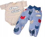 MROFI: Body+półśpioch ''hau miau'' r. 56