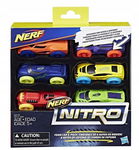 Nerf Nitro Refill - 6 Piankowych Samochodów