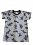 Mrofi t-shirt dziecięcy wielokolorowy bawełna rozmiar 80