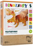 Muduko: Tekturynki Ekopuzzle - Dinozaury 5 modeli
