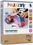 Muduko: Tekturynki Ekopuzzle - Pojazdy 5 modeli