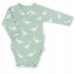 NICOL: Body kopertowe zielone w dinozaury r. 56