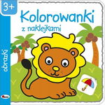 Obrazki kolorowanki z naklejkami
