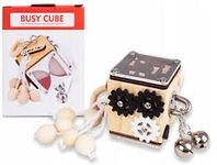 Norimpex: Kostka manualna sensoryczna drewniana busy cube
