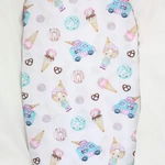 Pielucha tetrowa 70x80cm w lody i paczki