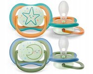 Philips Avent: Smoczek Ultra Air Nighttime 18m+ 2 szt.