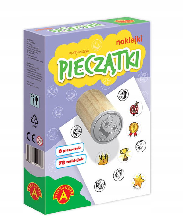 Pieczątki z Naklejkami Motywacyjnymi