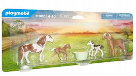 Playmobil 71000 Dwa Konie ze Źrebakami