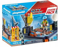 Playmobil 70816 Plac Budowy z Wciągarką Linową