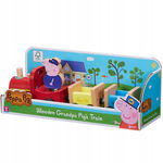 Peppa Pig Zestaw z figurką Drewniany pociąg